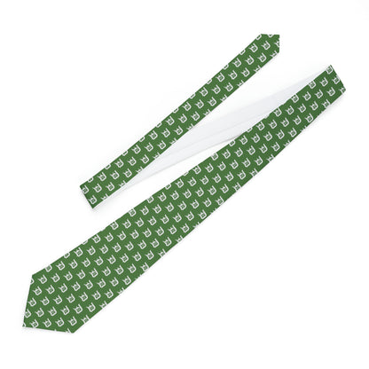 Detroit 'Old English D' Necktie | Pine Green