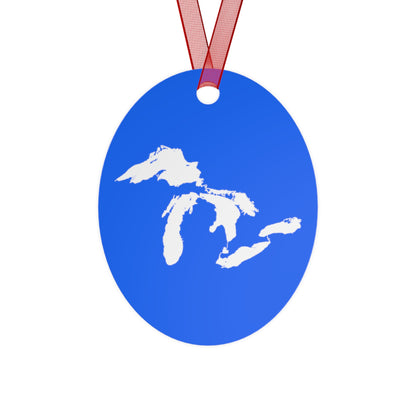 Great Lakes Christmas Ornament | Metal - Motor Town Blue