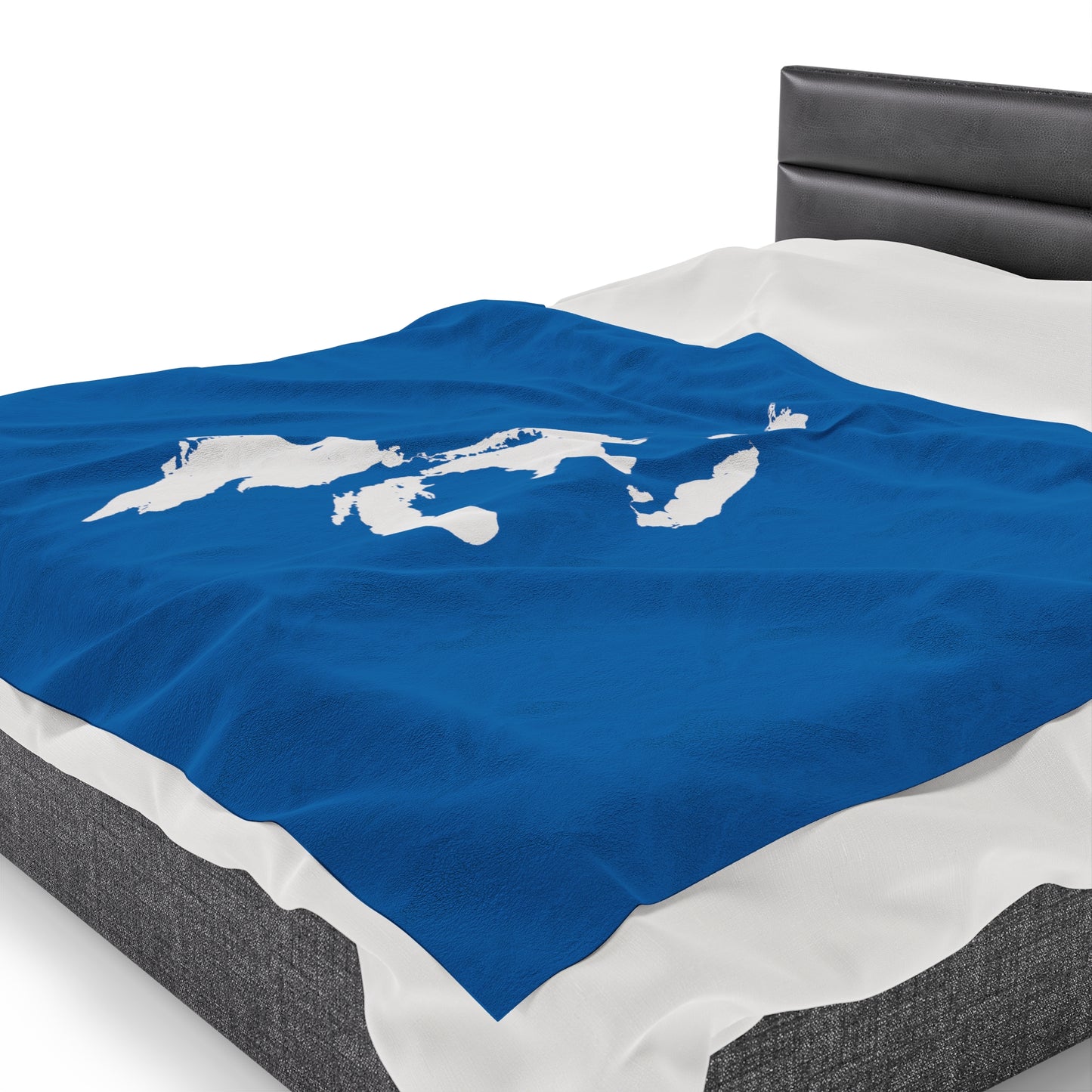 Great Lakes Plush Blanket | Azure