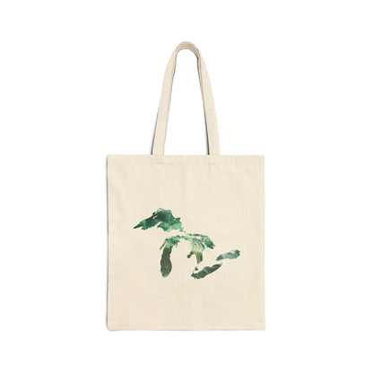 Great Lakes Light Tote Bag (Jade Edition)