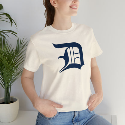 Detroit 'Old English D' T-Shirt | Unisex Standard