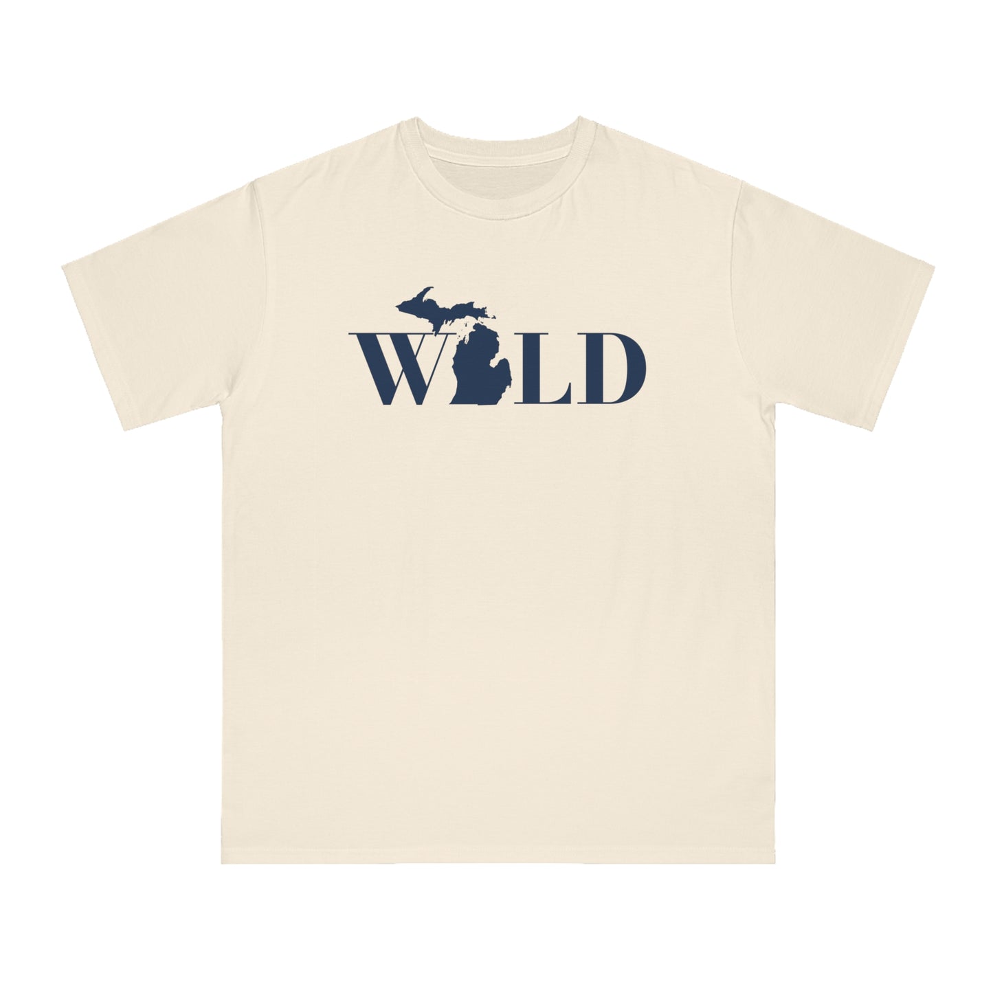 Michigan 'Wild' T-Shirt (Didone Font) | Organic Unisex