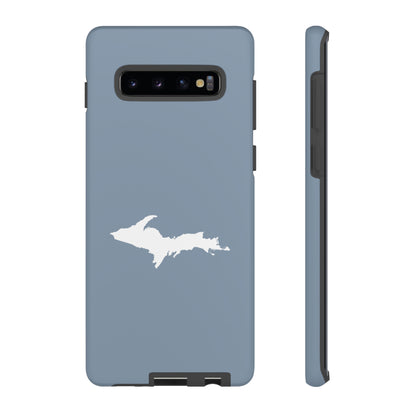 Michigan Upper Peninsula Tough Phone Case (B-24 Liberator Grey w/ UP Outline) | Samsung & Pixel Android