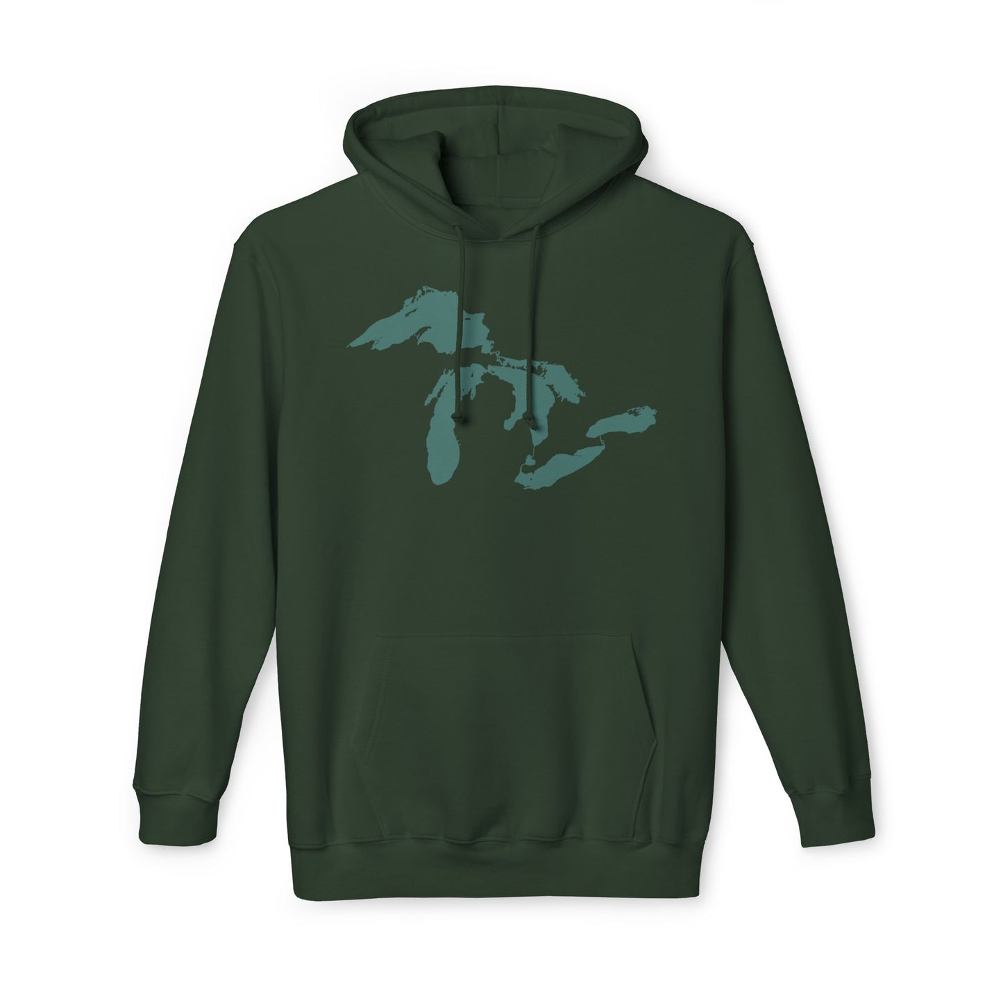 Great Lakes Ultrapremium Hoodie | Made in USA - Copper Green