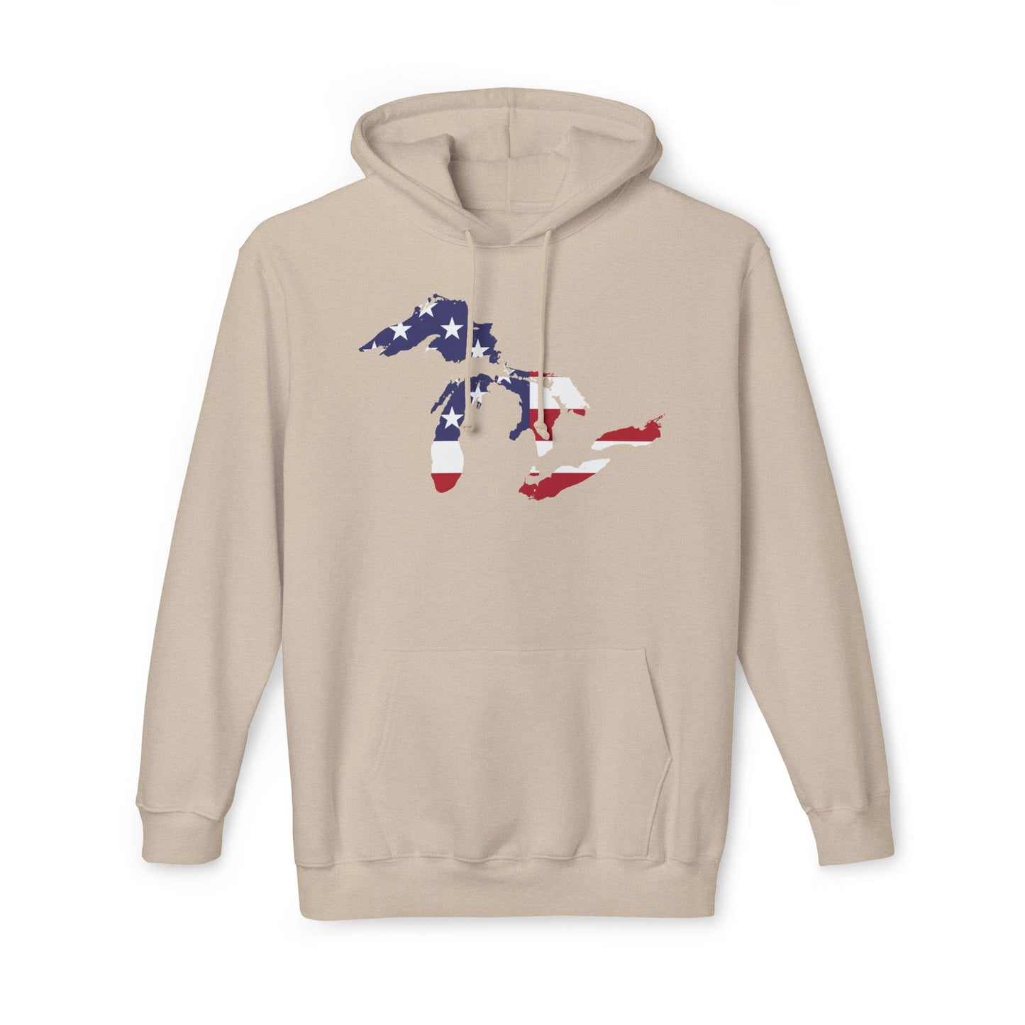 Great Lakes Ultrapremium Hoodie | Made in USA - Patriotic Edition