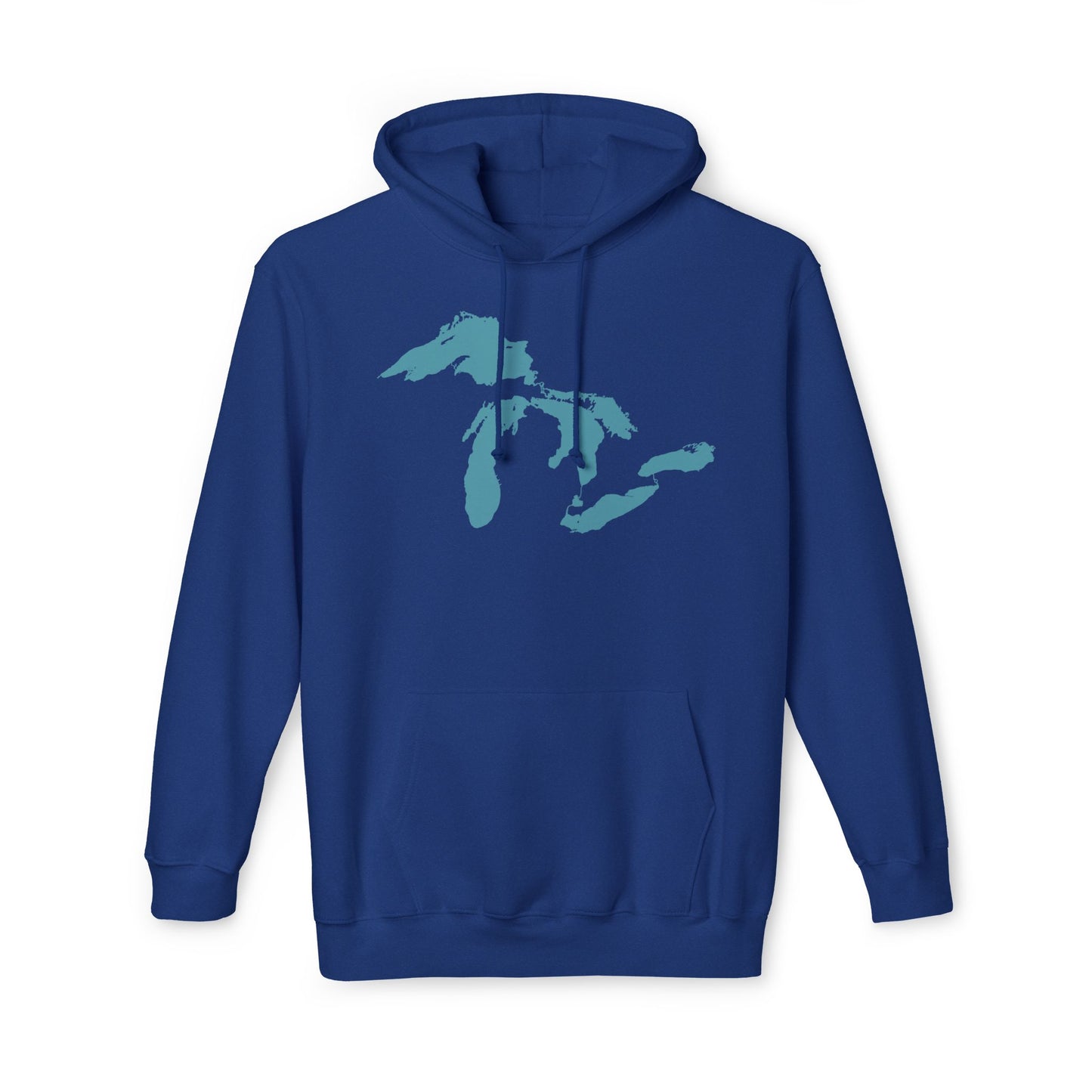 Great Lakes Ultrapremium Hoodie | Made in USA - Huron Blue