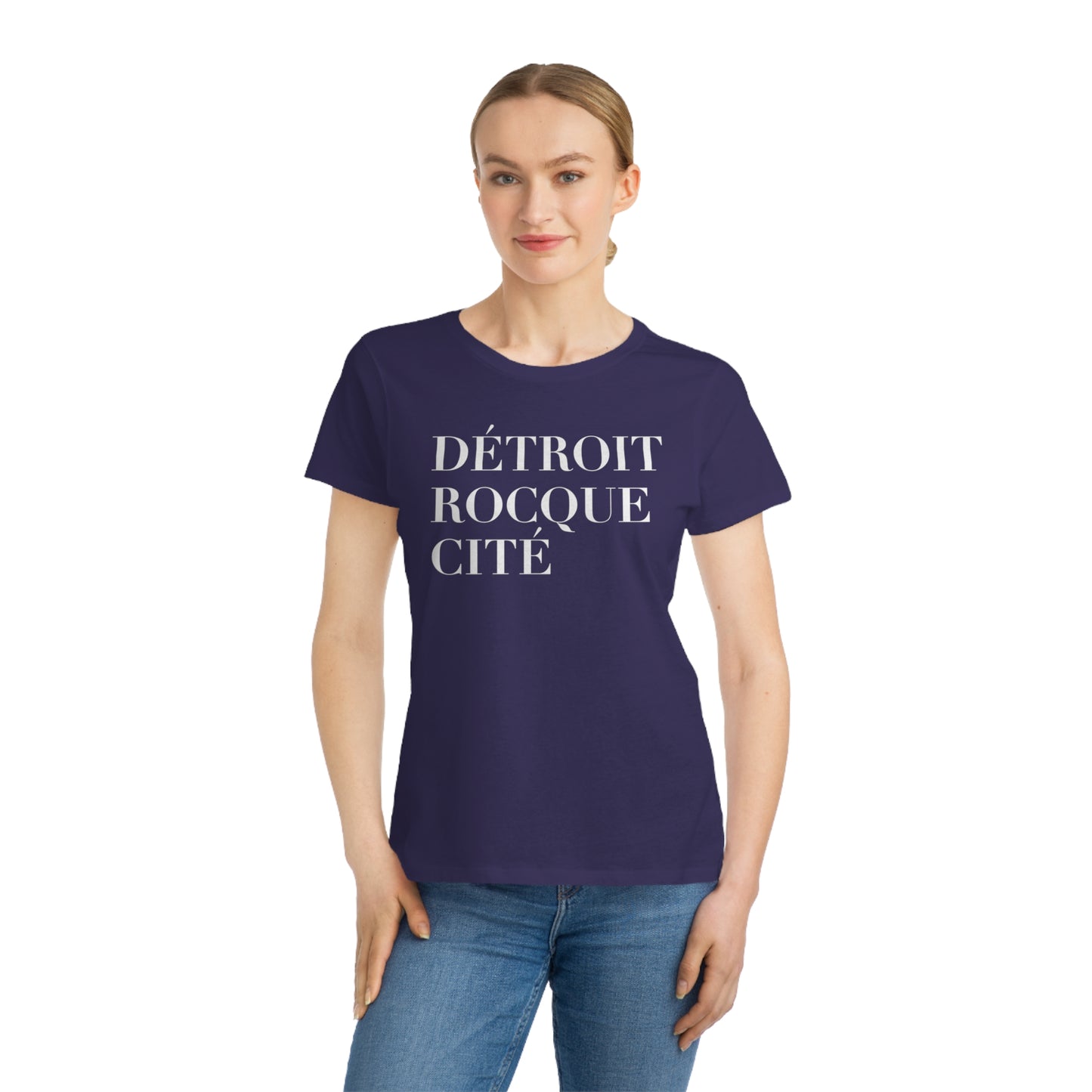 'Detroit Rocque Cité' T-Shirt | Women's Organic