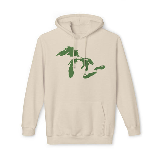 Great Lakes Ultrapremium Hoodie | Made in USA - Pine Green