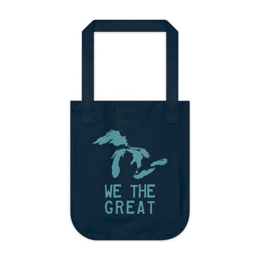 Great Lakes 'We The Great' Heavy Tote | Huron Blue