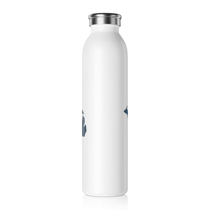 Michigan Water Bottle (w/ '37 Caddie Blue Outline) | 20oz Double-Walled