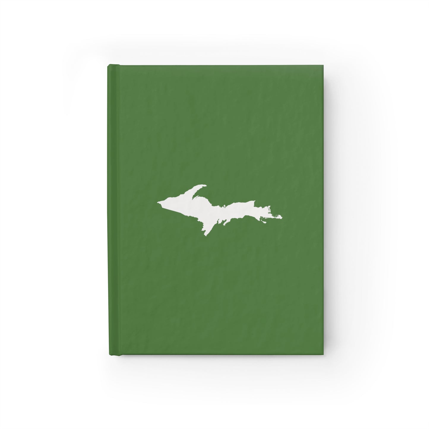 Michigan Upper Peninsula Blank Sketchbook (w/ UP Outline) | Pine Green