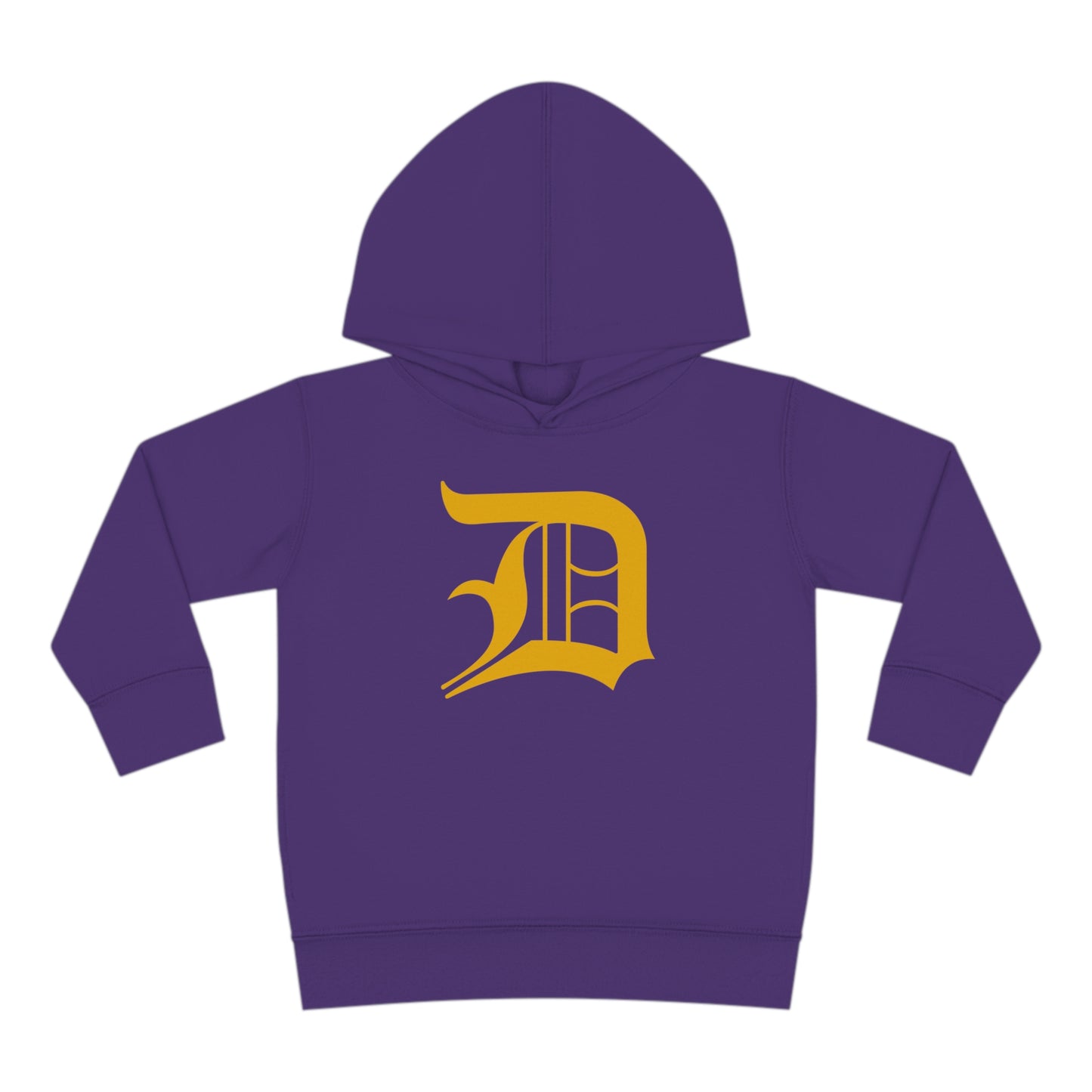 Detroit 'Old English D' Hoodie (Gold) | Unisex Toddler