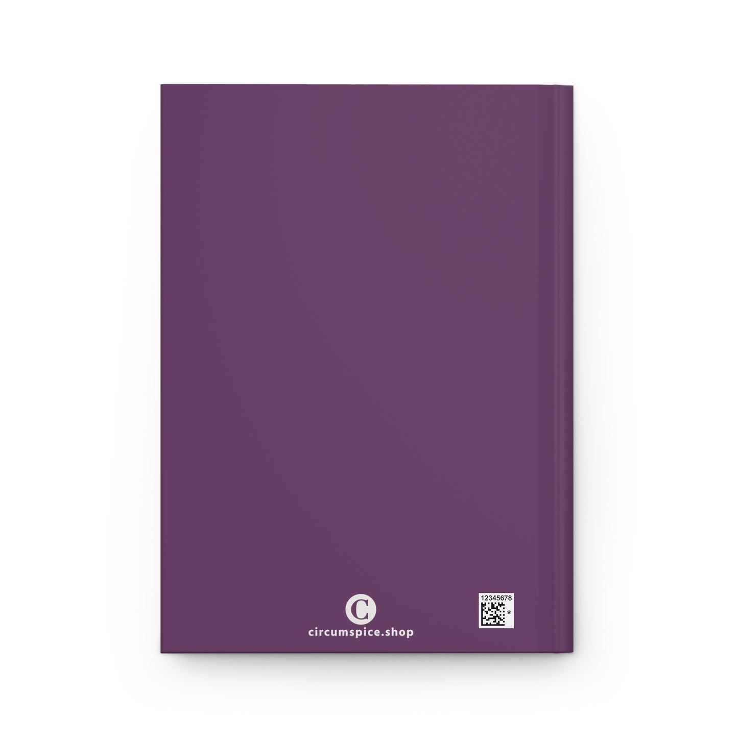 Michigan Upper Peninsula Hardcover Journal (w/ UP USA Flag) | Ruled - Plum