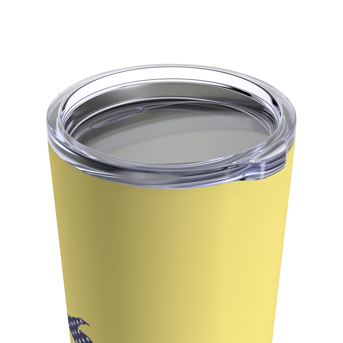 Michigan Upper Peninsula Tumbler (w/ UP USA Flag) | Cherry Yellow - 20oz