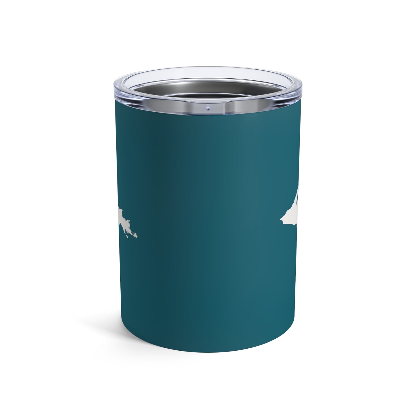 Michigan Upper Peninsula Tumbler (w/ UP Outline) | Auburn Hills Teal - 10oz