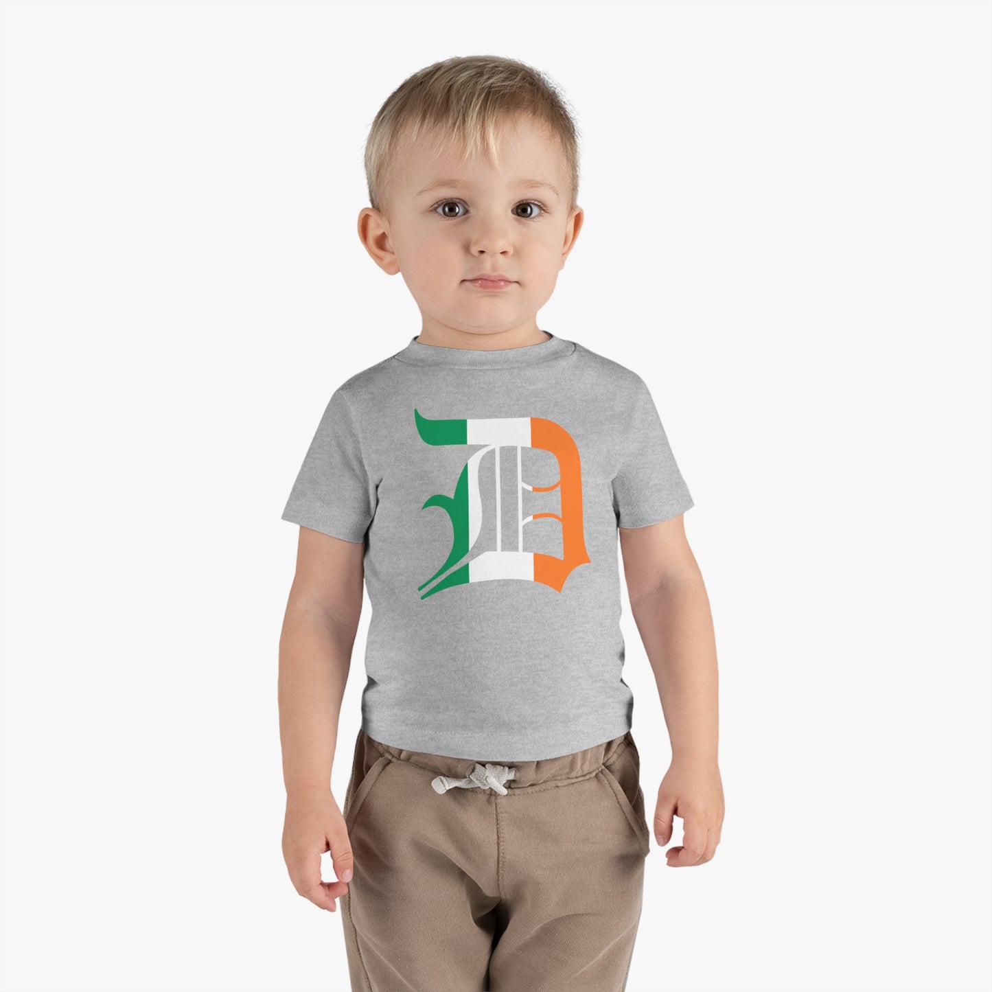 Detroit 'Old English D' Infant T-Shirt (Irish Edition) | Short Sleeve