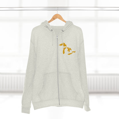 Great Lakes Hoodie (Gold, Mini) | Unisex Full Zip