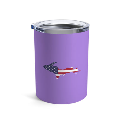 Michigan Upper Peninsula Tumbler (w/ UP USA Flag) | Lavender - 10oz