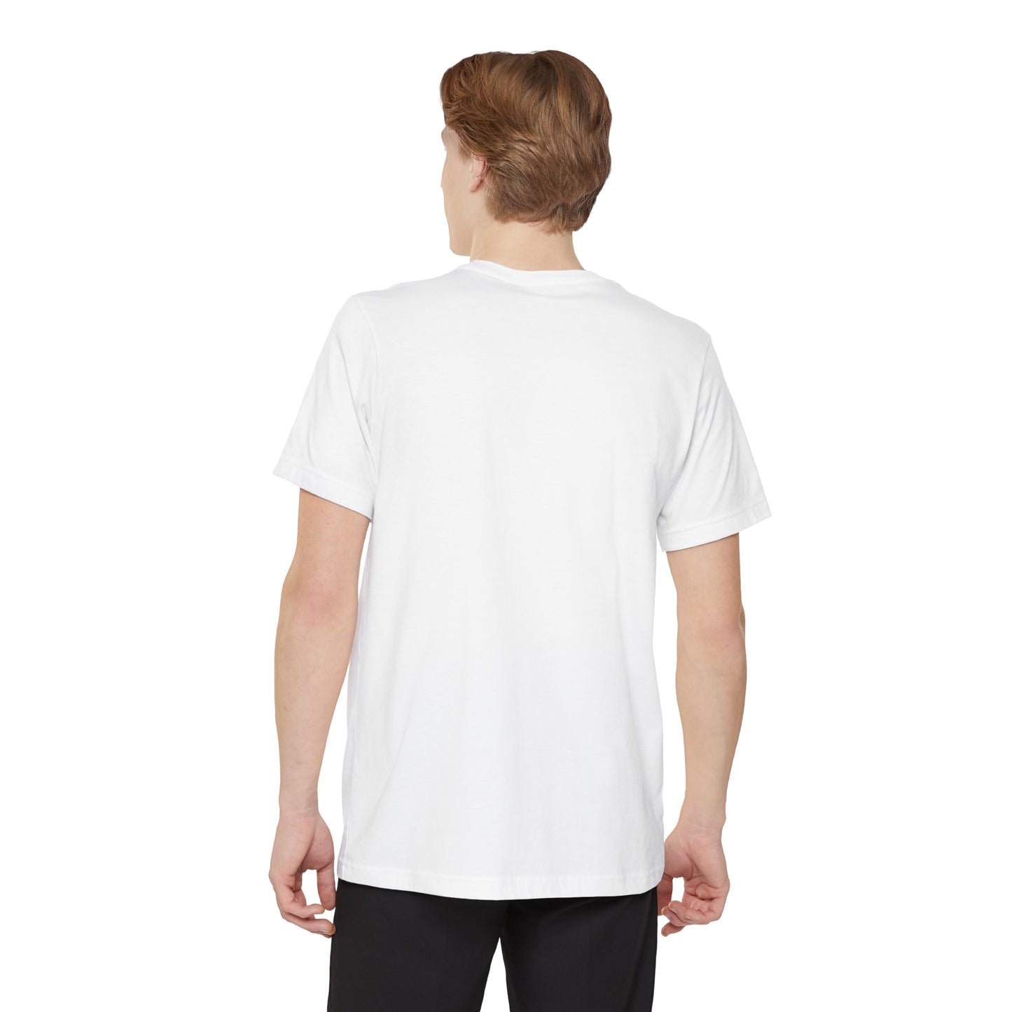 Michigan Upper Peninsula Pocket T-Shirt (w/ Copper UP Outline) | Unisex Standard