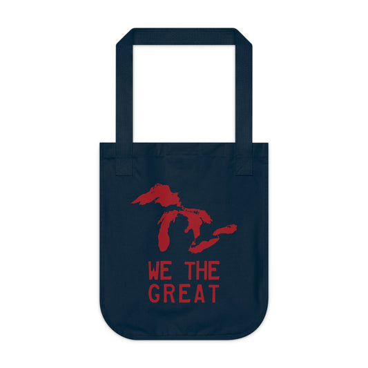 Great Lakes 'We The Great' Heavy Tote | Thimbleberry Red