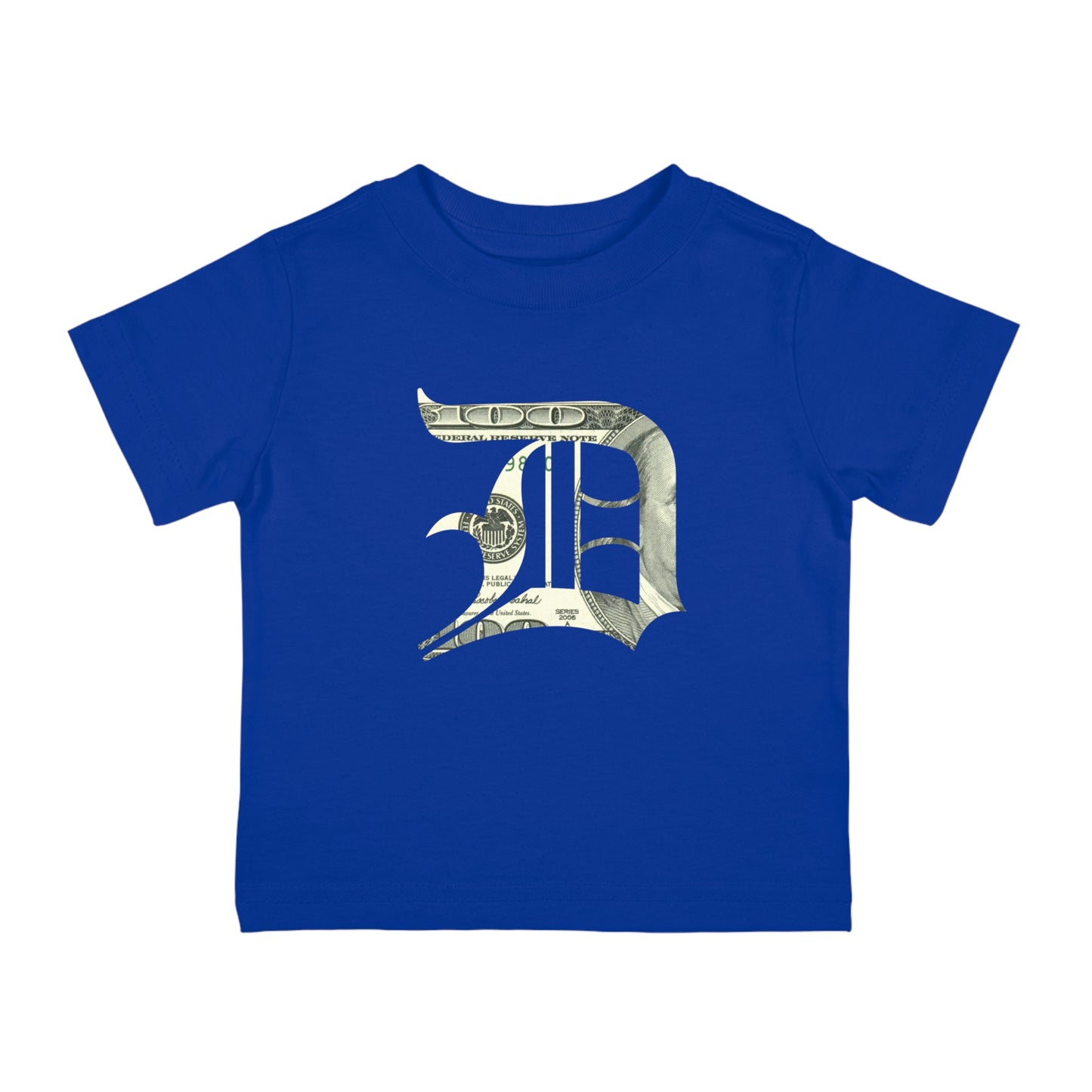 Detroit 'Old English D' Infant T-Shirt (Benjamins Edition) | Short Sleeve