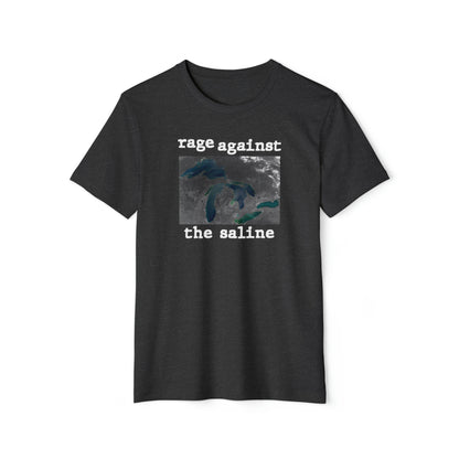 Great Lakes 'Rage Against The Saline' T-Shirt | Unisex Recycled Organic