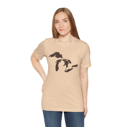 Great Lakes T-Shirt | Unisex Standard - Hickory Brown