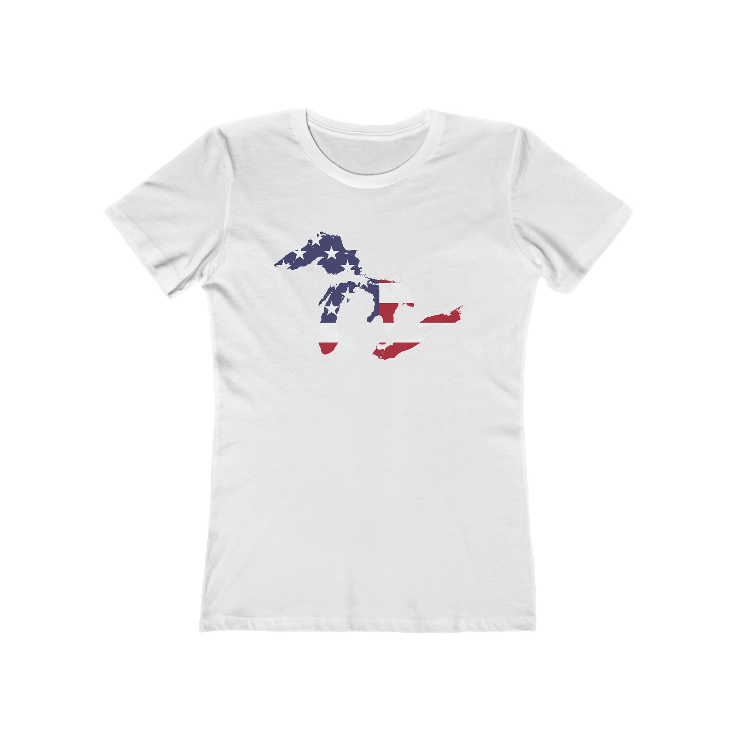 Great Lakes T-Shirt (Patriotic Edition) | Women's Boyfriend Cut