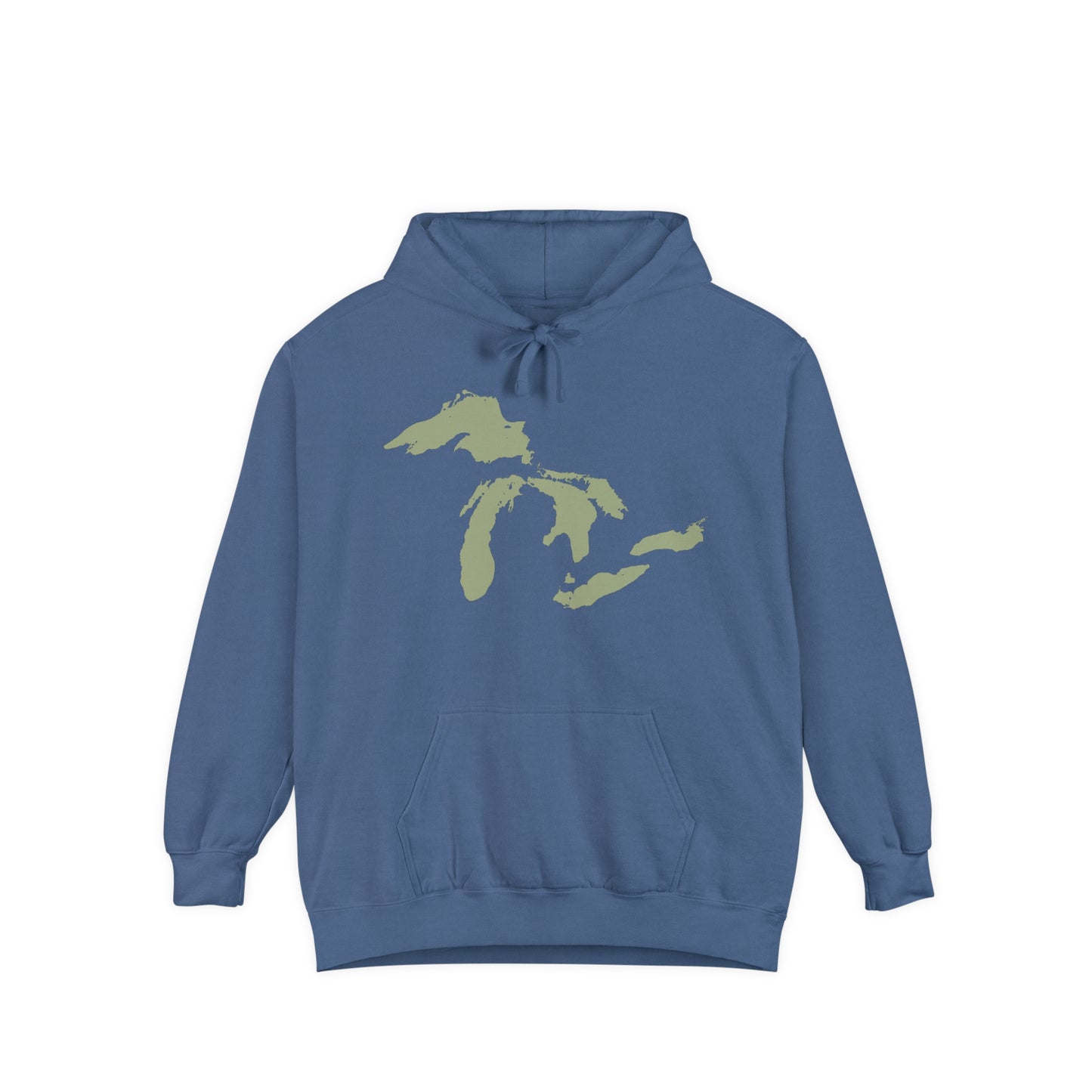 Great Lakes Hoodie (Beachgrass Green) | Unisex Garment-Dyed