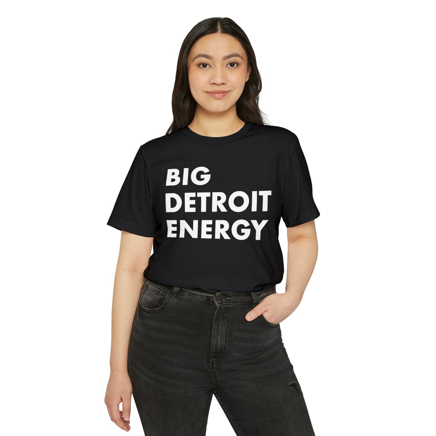 'Big Detroit Energy' T-Shirt | Unisex Recycled Organic