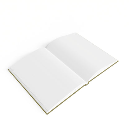 Michigan Upper Peninsula Blank Sketchbook (w/ UP USA Flag) | Scrub Gold