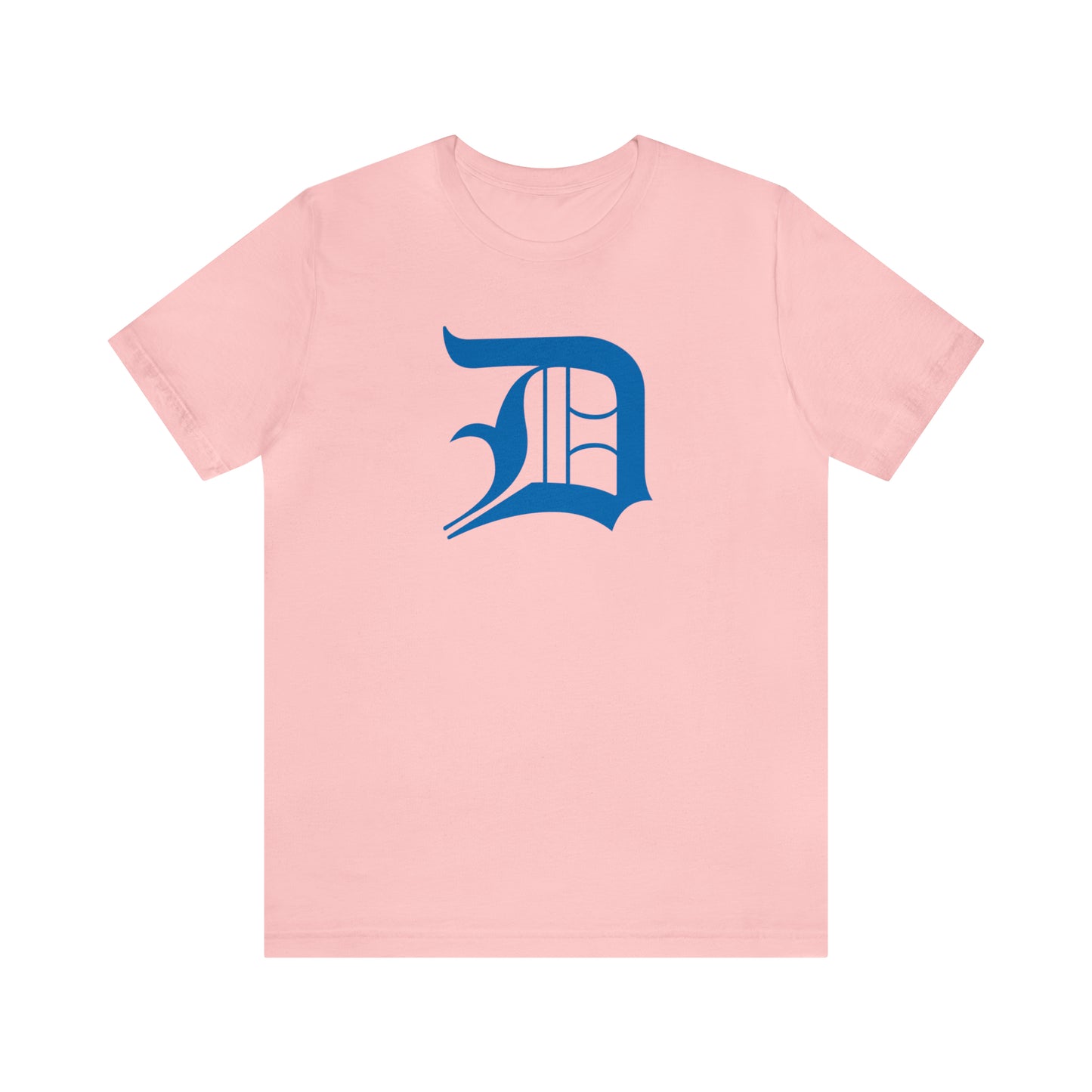 Detroit 'Old English D' T-Shirt (Azure) | Unisex Standard