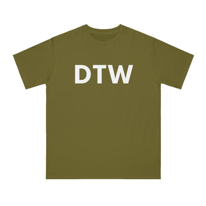 Detroit 'DTW' T-Shirt | Unisex Organic