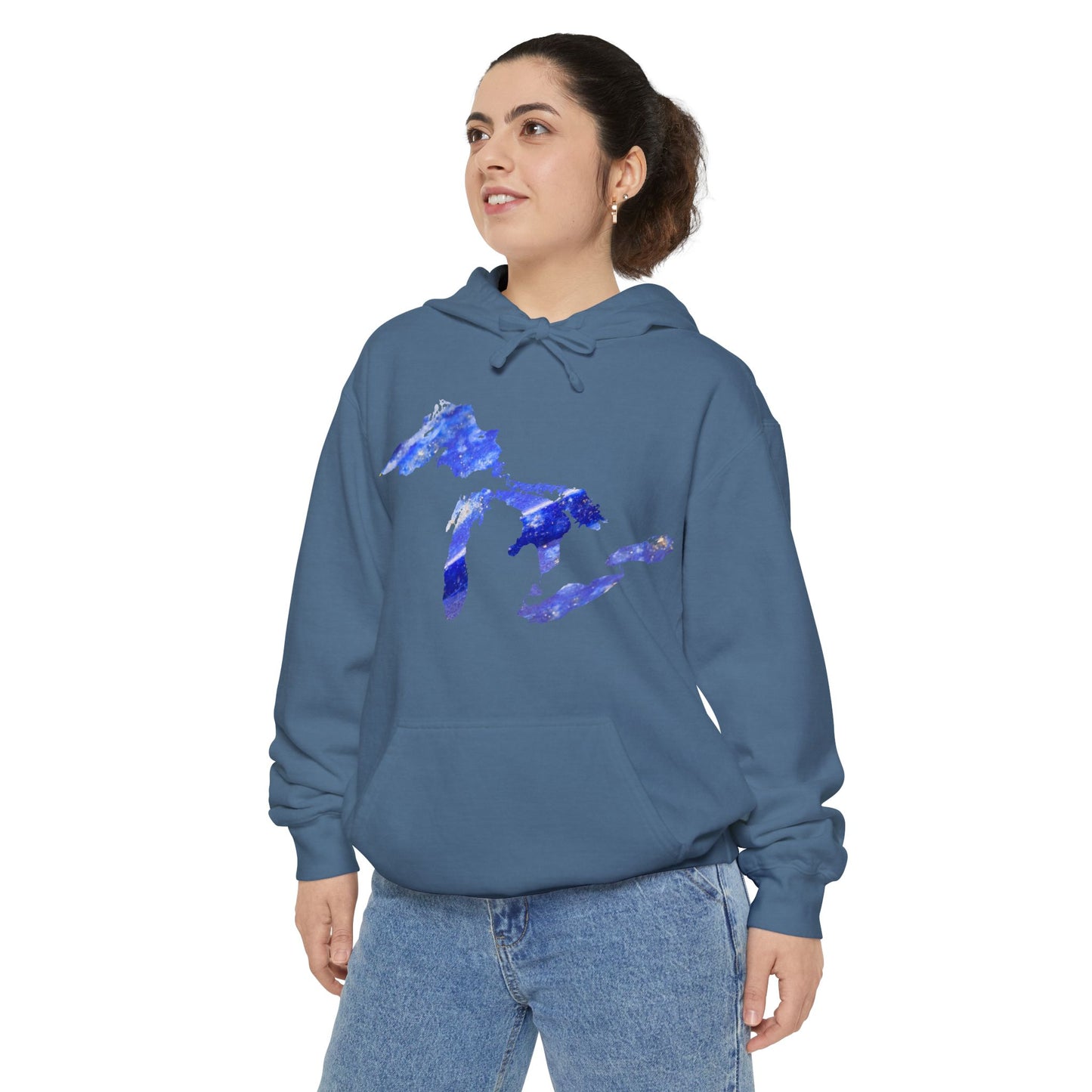 Great Lakes Hoodie | Unisex Garment-Dyed - Lapis Edition