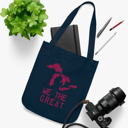 Great Lakes 'We The Great' Heavy Tote | Ruby Red