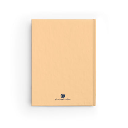 Michigan Upper Peninsula Blank Sketchbook (w/ UP Outline) | Pale Apricot