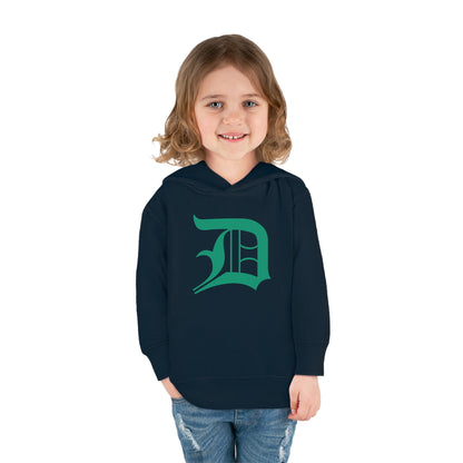 Detroit 'Old English D' Hoodie (Emerald Green) | Unisex Toddler