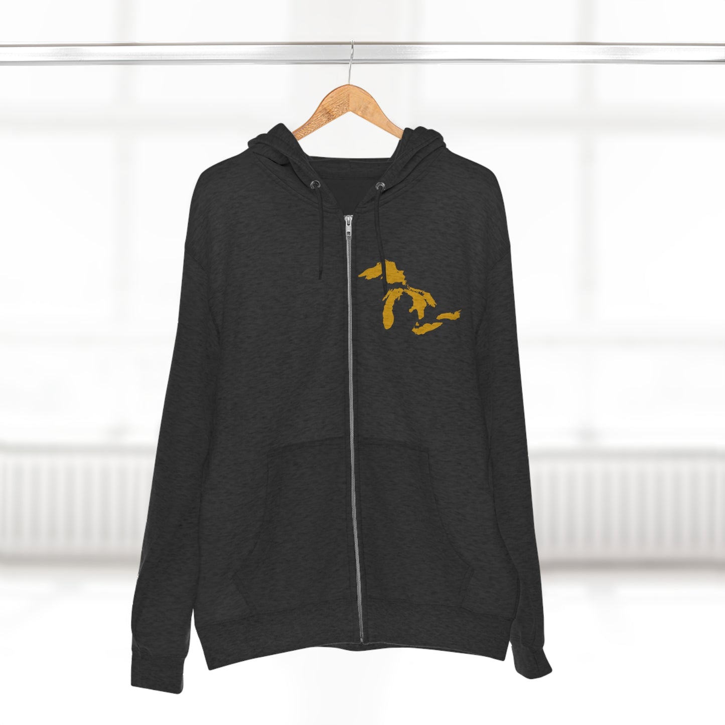 Great Lakes Hoodie (Gold, Mini) | Unisex Full Zip