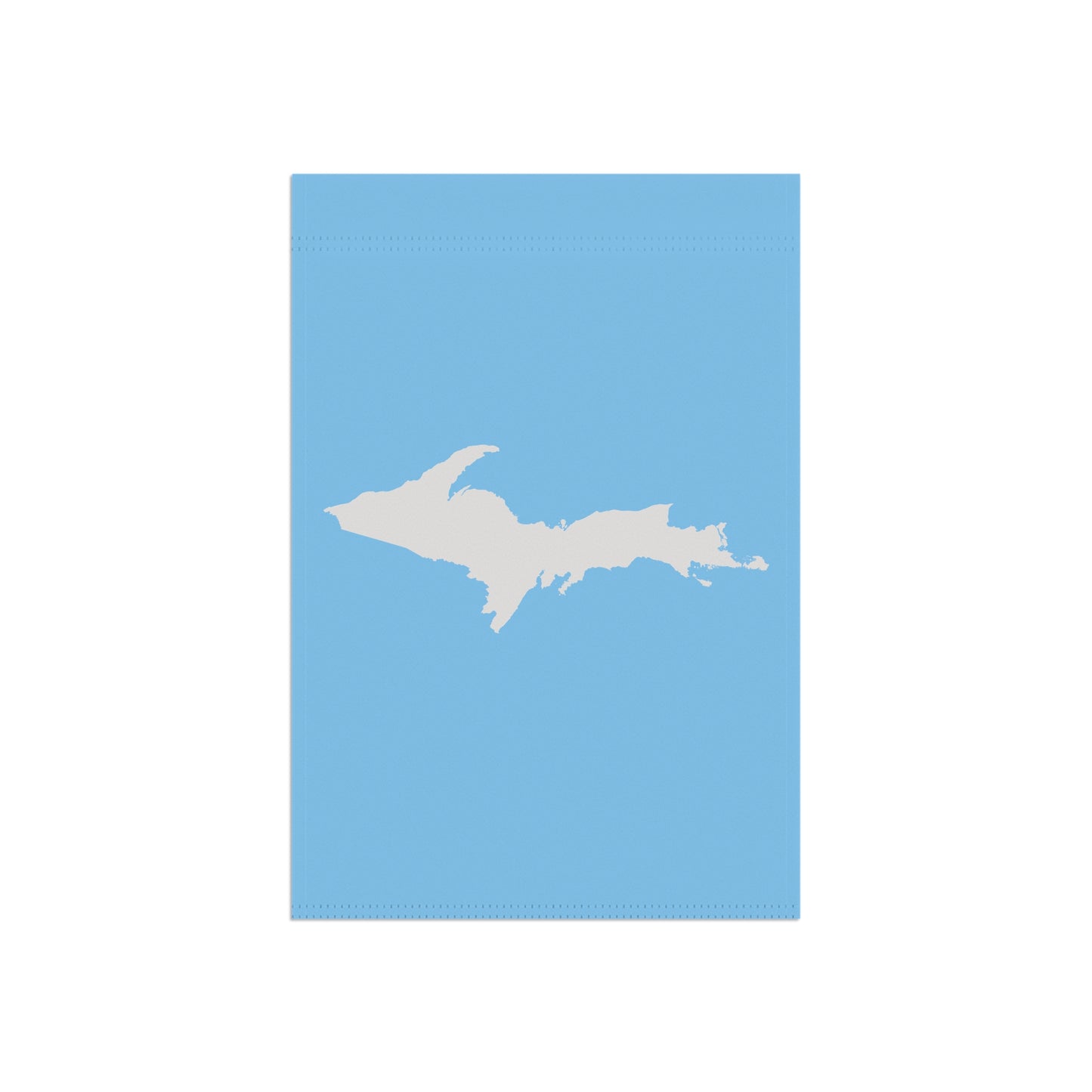 Michigan Upper Peninsula Home & Garden Flag (w/ UP Outline) | DTW Blue