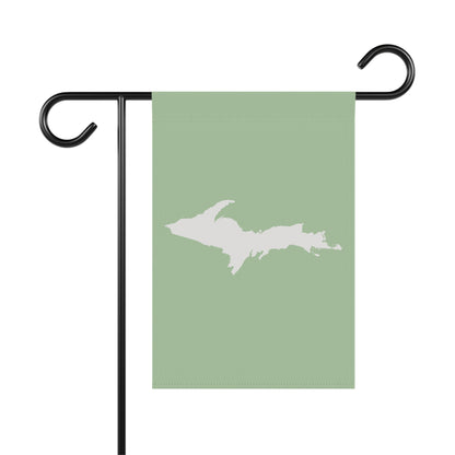 Michigan Upper Peninsula Home & Garden Flag (w/ UP Outline) | Tea Green