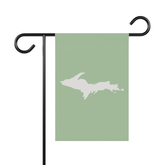 Michigan Upper Peninsula Home & Garden Flag (w/ UP Outline) | Tea Green