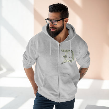 Detroit 'Old English D' Hoodie (Benjamins Edition) | Unisex Full Zip