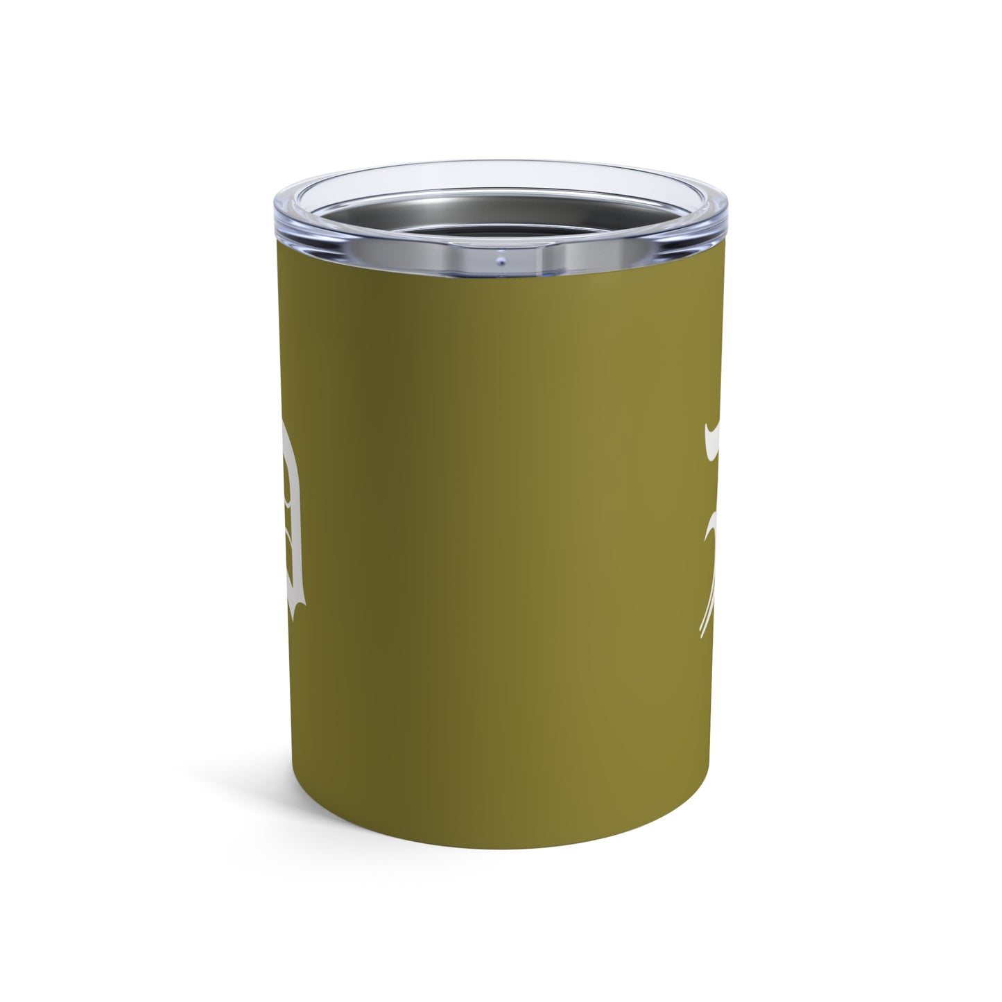 Detroit 'Old English D' Tumbler | Scrub Gold - 10oz