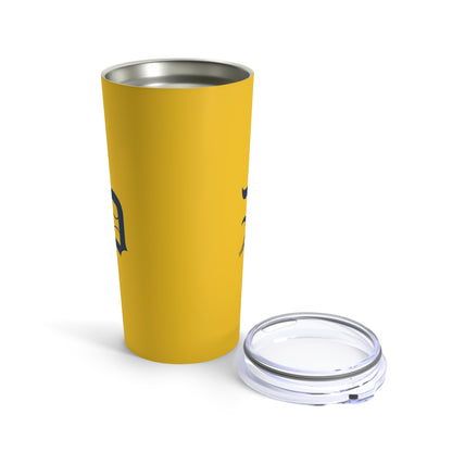 Michigan 'Old English D' Tumbler | Maize - 20oz