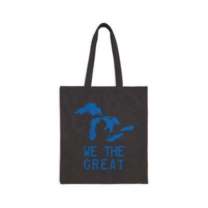 Great Lakes 'We The Great' Light Tote Bag | Azure