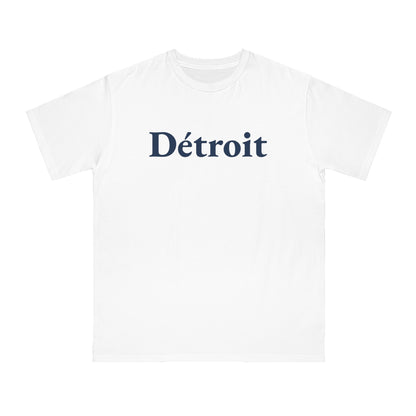 'Détroit' T-Shirt (Garamond Font) | Organic Unisex