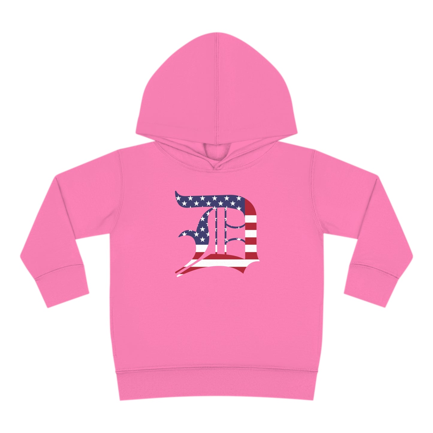 Detroit 'Old English D' Hoodie (Patriotic Edition) | Unisex Toddler