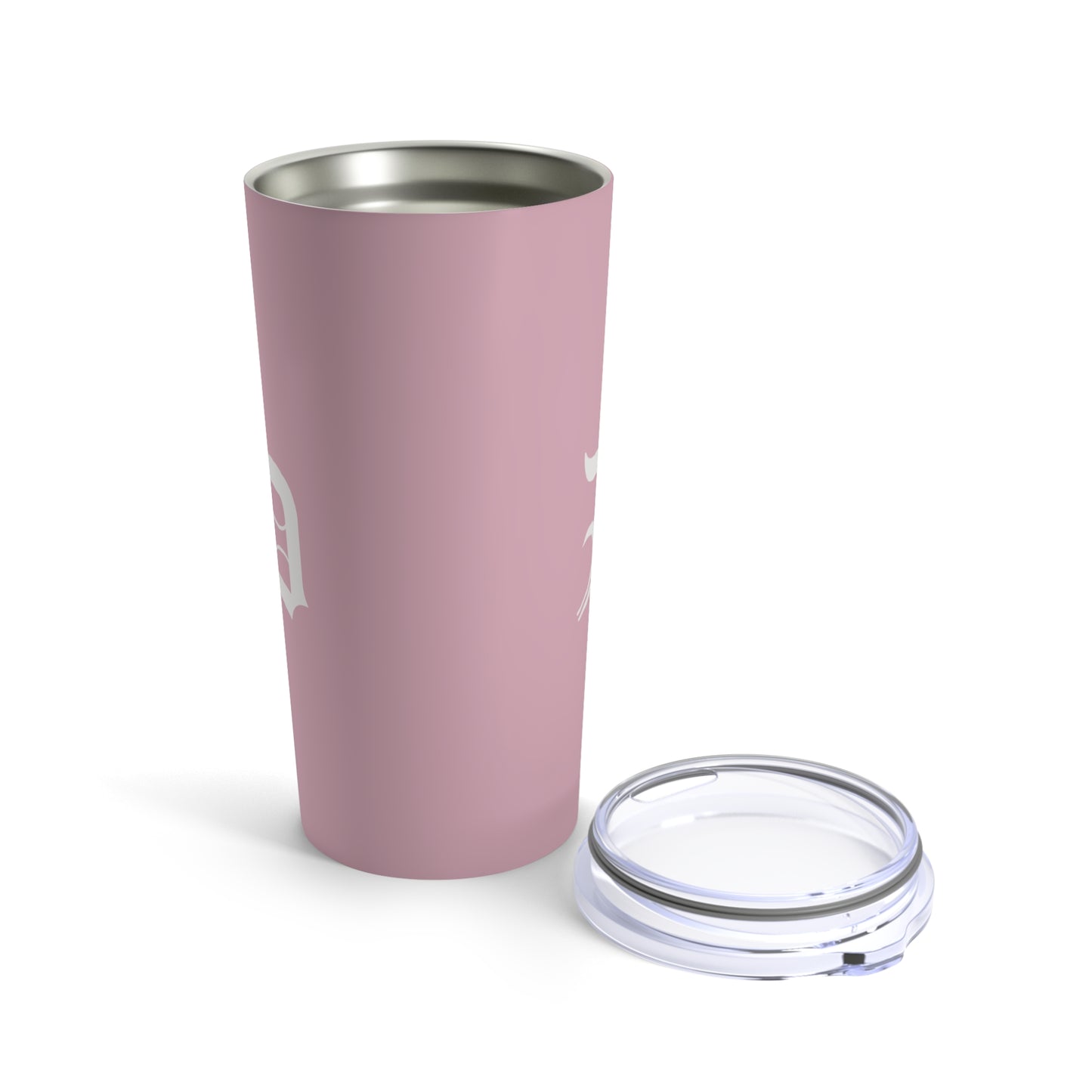 Detroit 'Old English D' Tumbler | Pink - 20oz