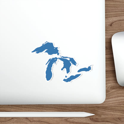 Great Lakes Die Cut Stickers (Superior Blue) | Indoor/Outdoor