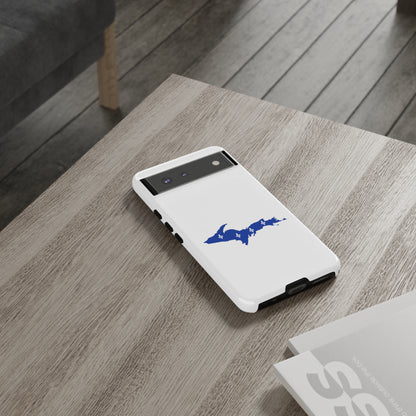 Michigan Upper Peninsula Tough Phone Case (w/ UP Quebec Flag Outline) | Samsung & Pixel Android